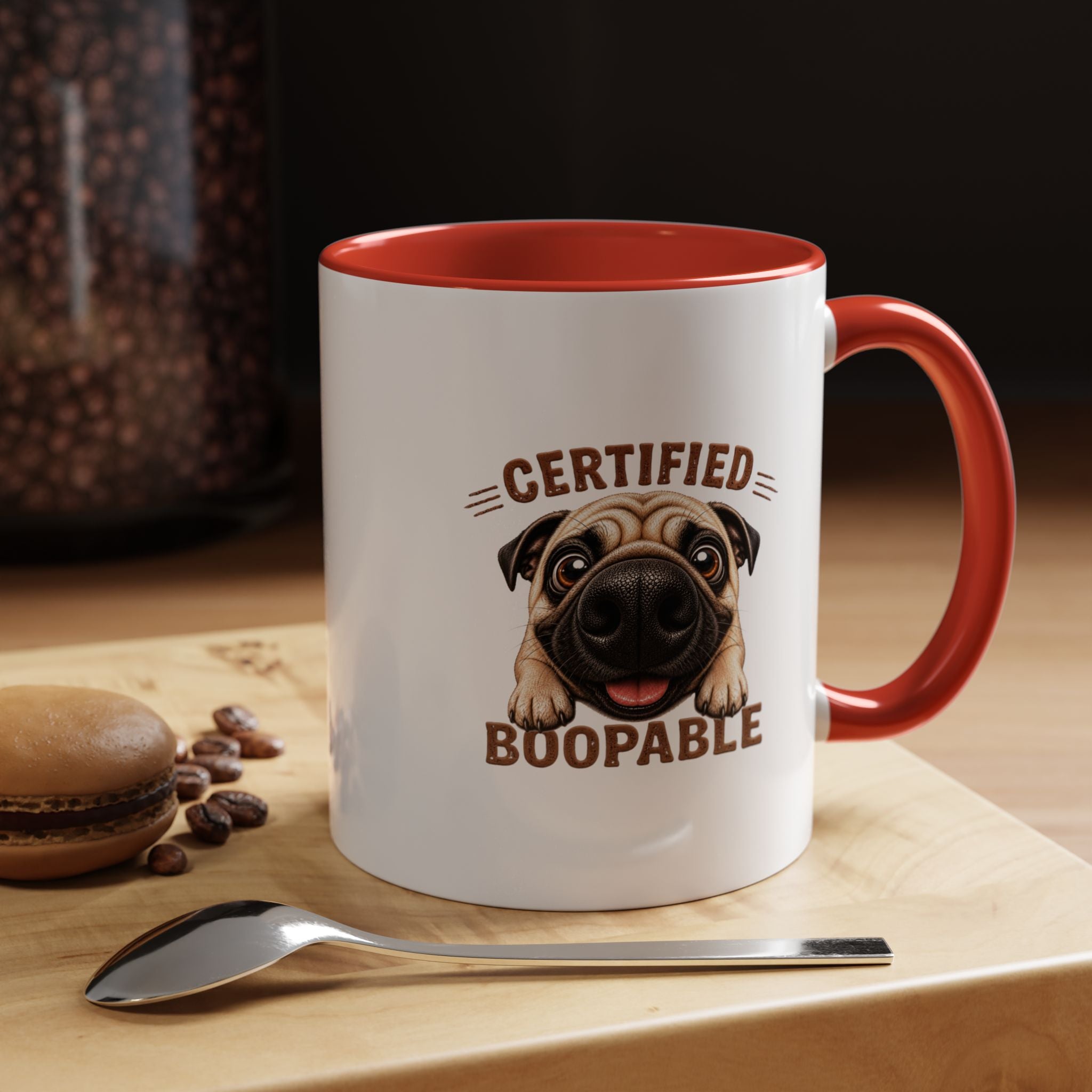 Certified Boopable Pug — Coffee Mug 11/15oz