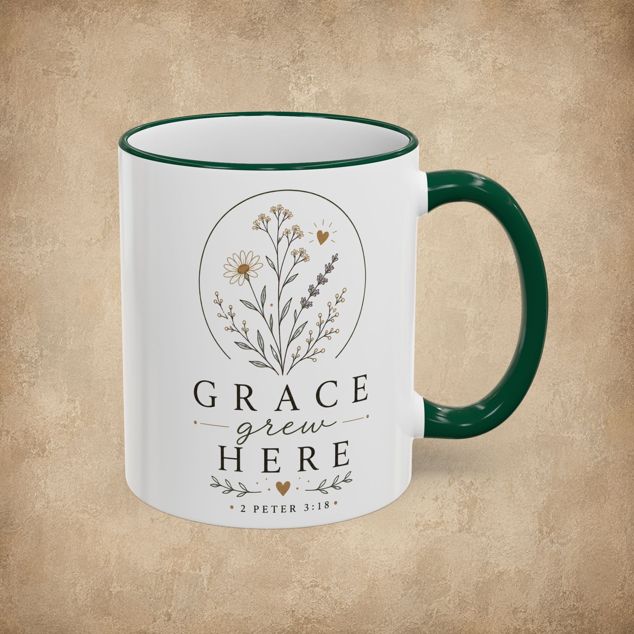 Grace Grew Here Mug (11oz, 15oz)