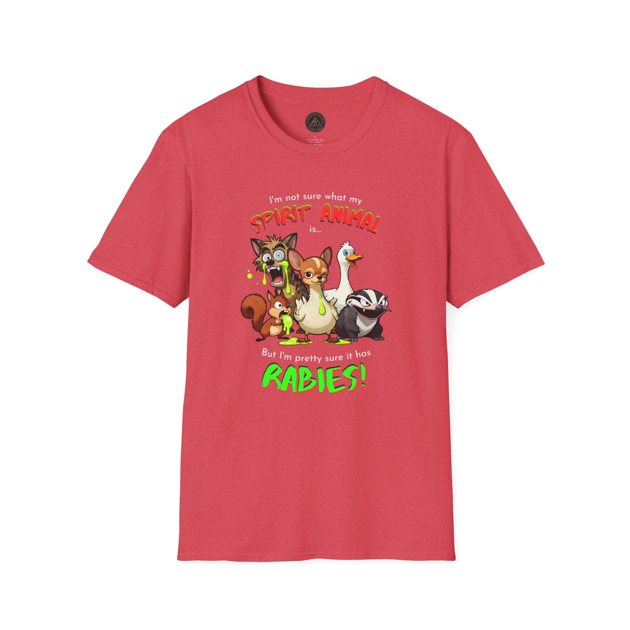 Spirit Animal T-Shirt — Mixed Up Cartoon Wildlife Graphic Tee