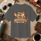 Massachusetts State Vintage Tee