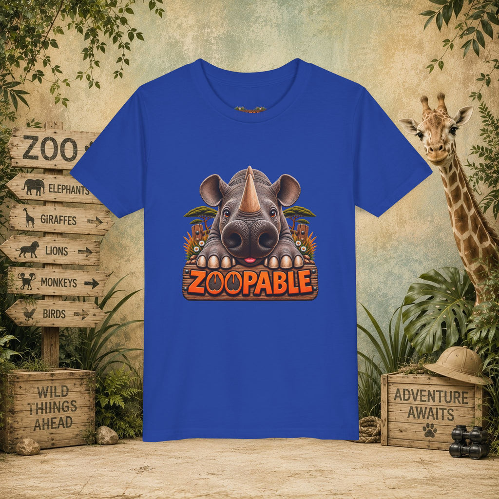 Rhinoceros Zoopable Youth Tee