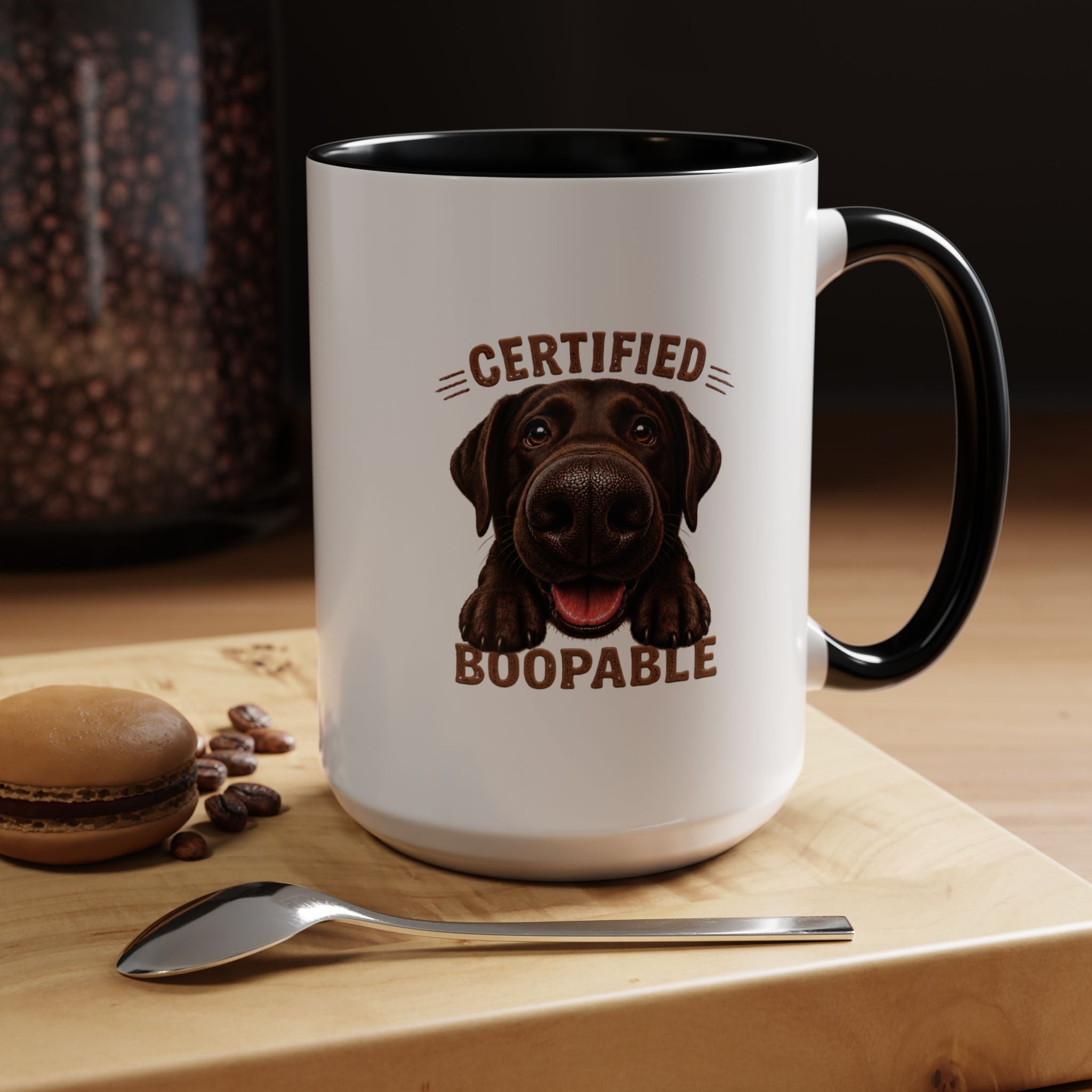 Certified Boopable Chocolate Lab — Coffee Mug 11/15oz