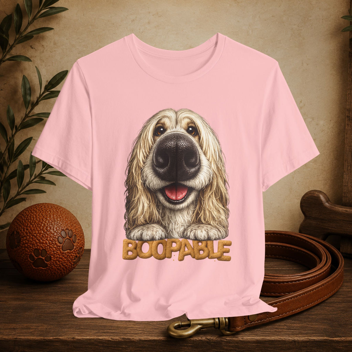 Boopable Afghan Hound T Shirt