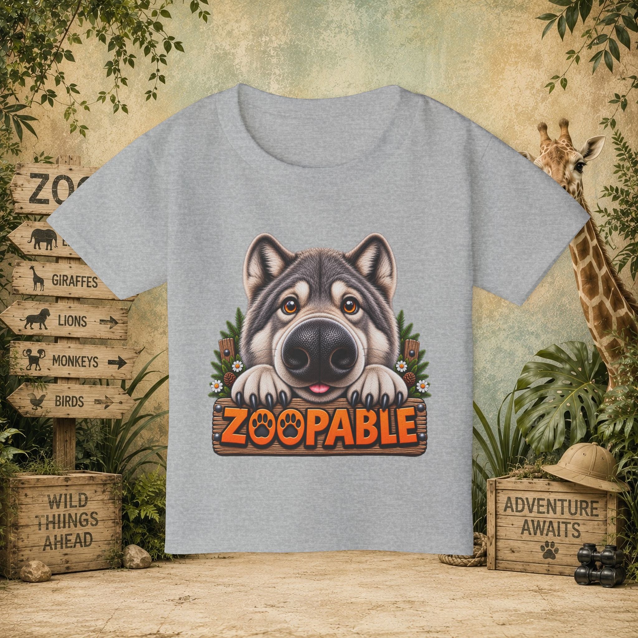Wolf Zoopable T-shirt