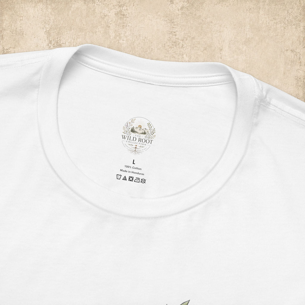 Wild Olive Branch T-Shirt — "Wild olive branch grafted in" Botanical Tee