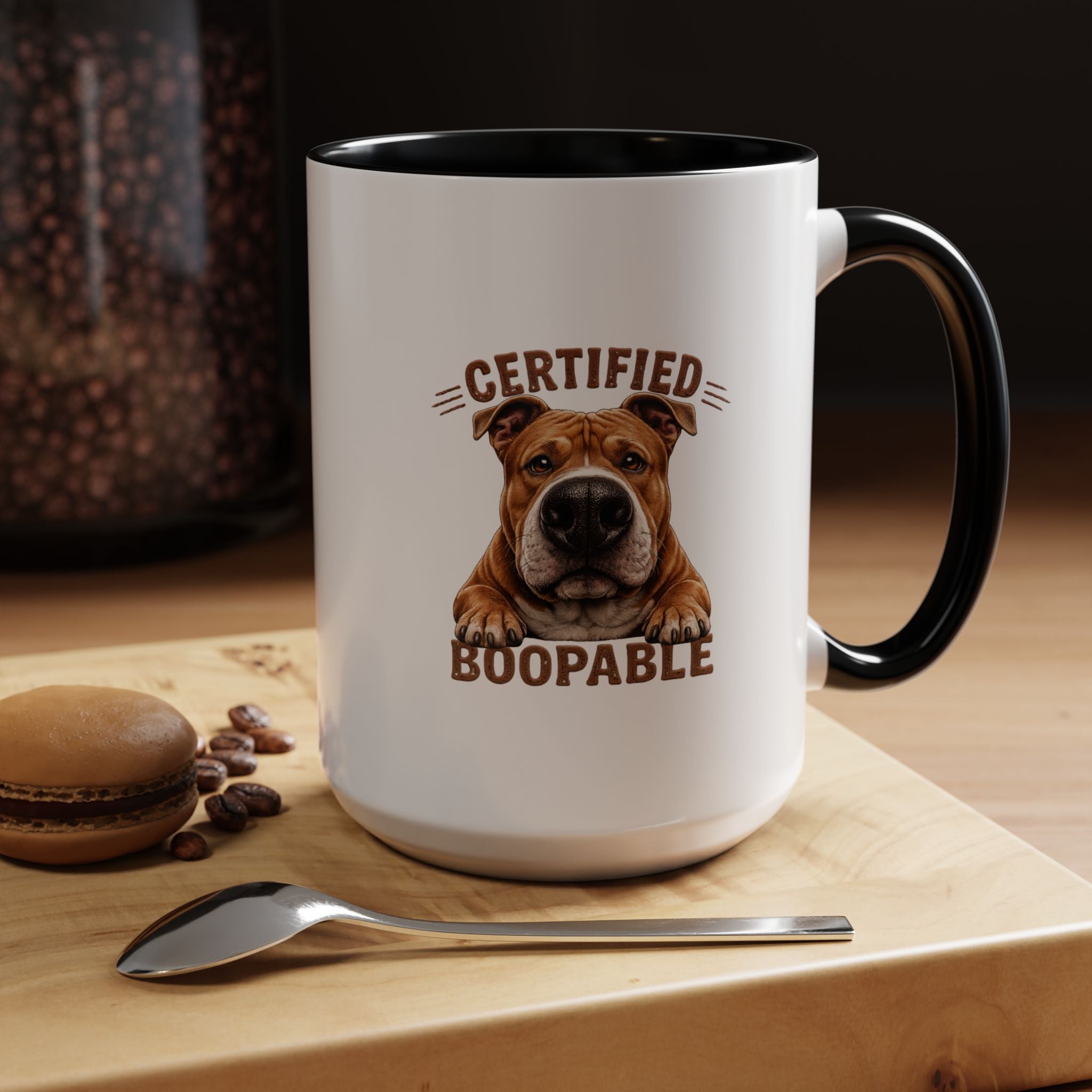 Certified Boopable American Pit Bull — Coffee Mug 11/15oz
