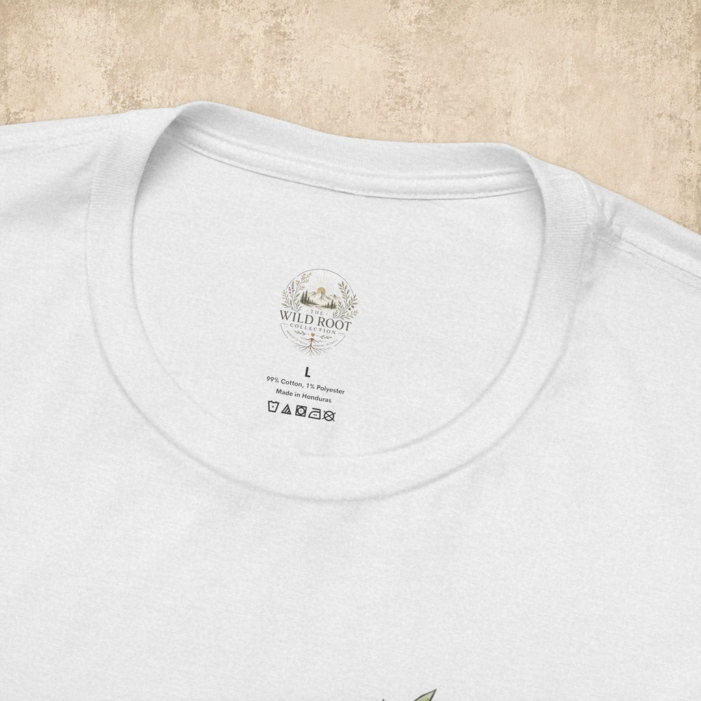Wild Olive Branch T-Shirt — "Wild olive branch grafted in" Botanical Tee