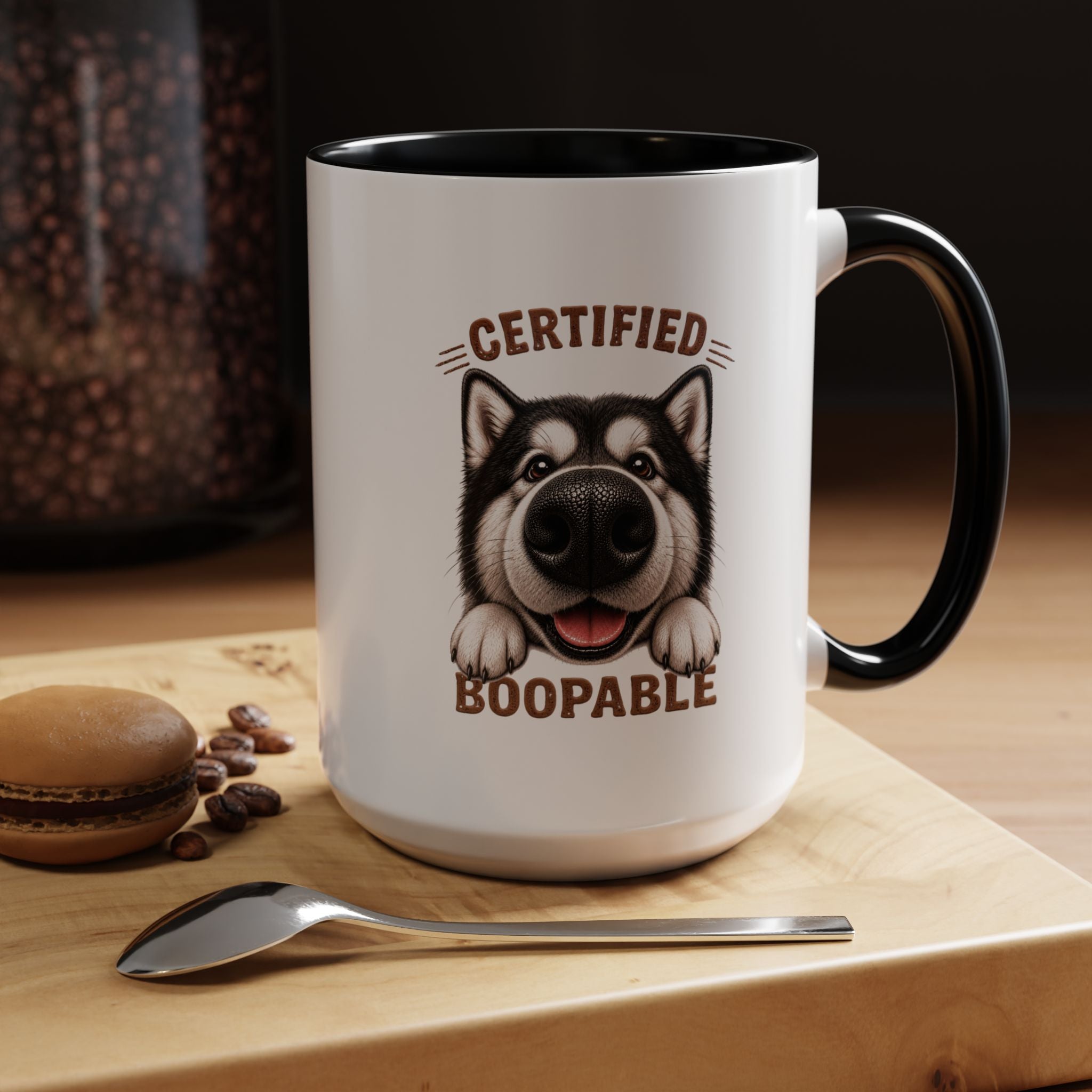 Certified Boopable Alaskan Malamute — Coffee Mug 11/15oz