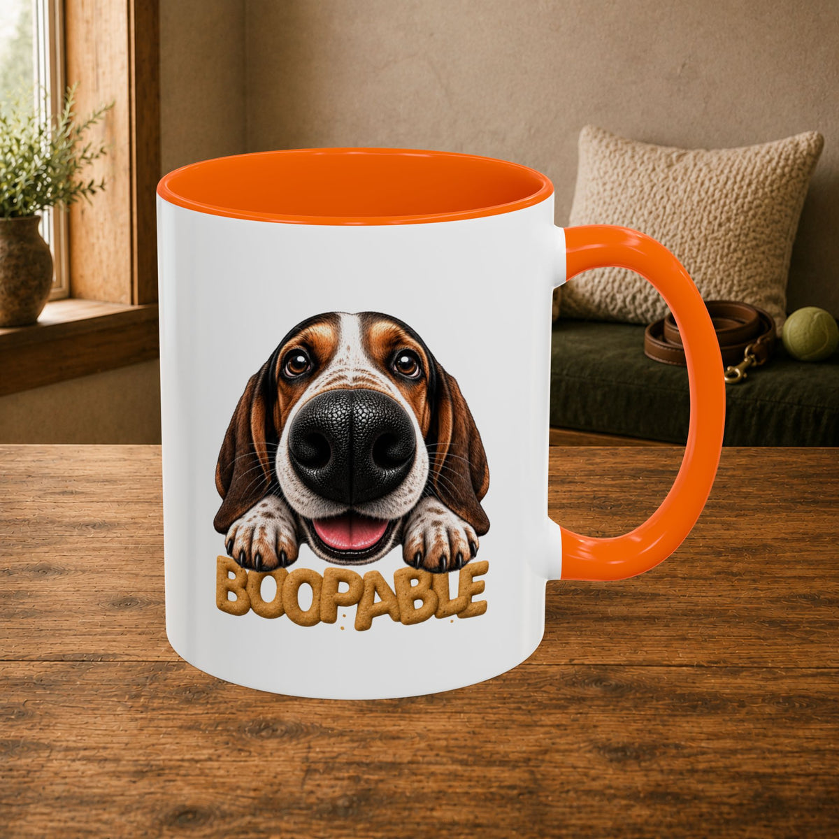 Boopable Basset Hound — Coffee Mug 11oz