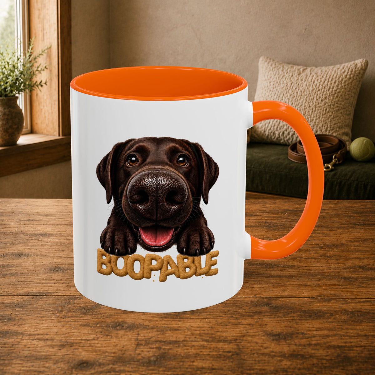 Boopable Chocolate Lab — Coffee Mug 11oz