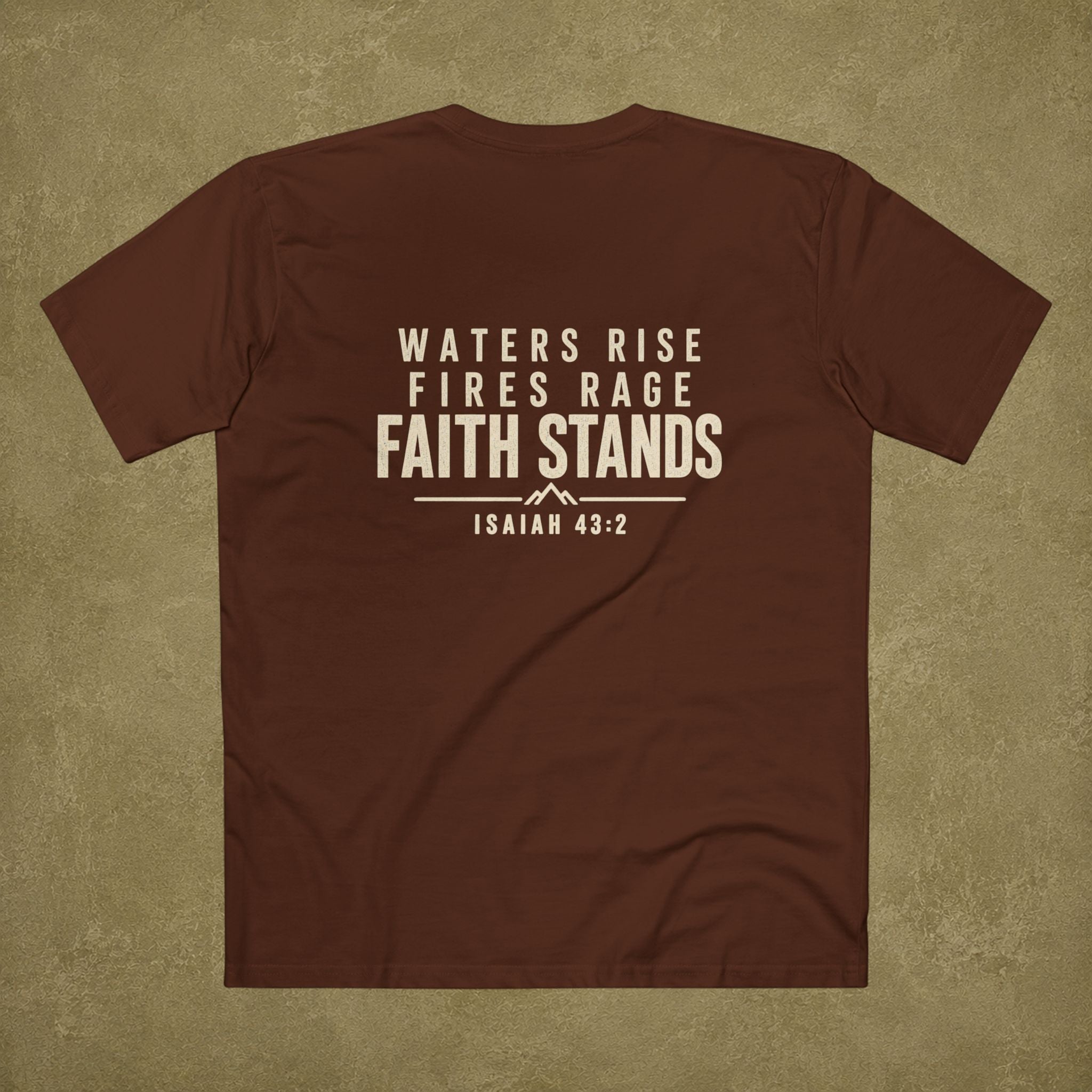 Isaiah 43:2 Men's T shirt