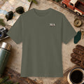 Massachusetts State Vintage Tee