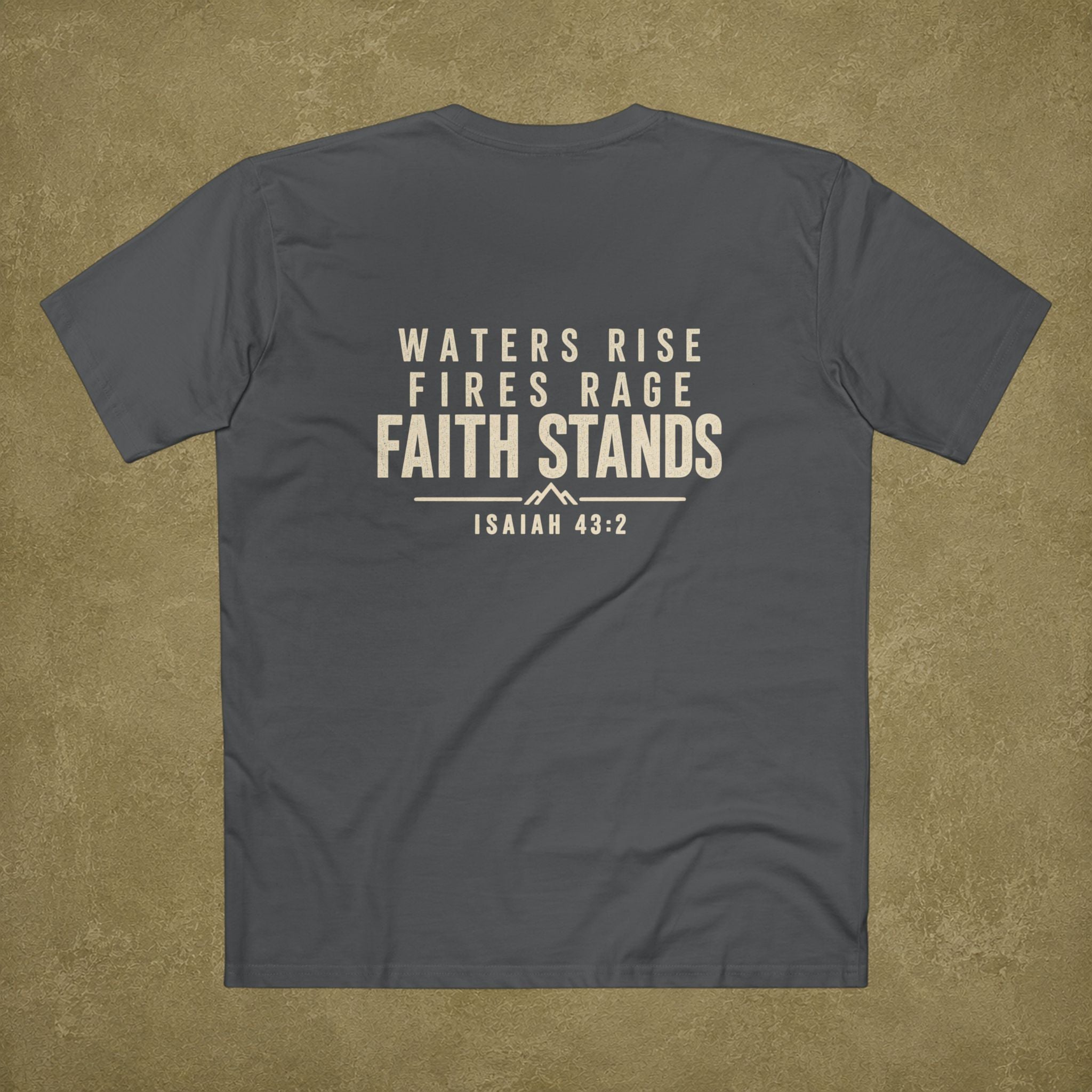 Isaiah 43:2 Men's T shirt