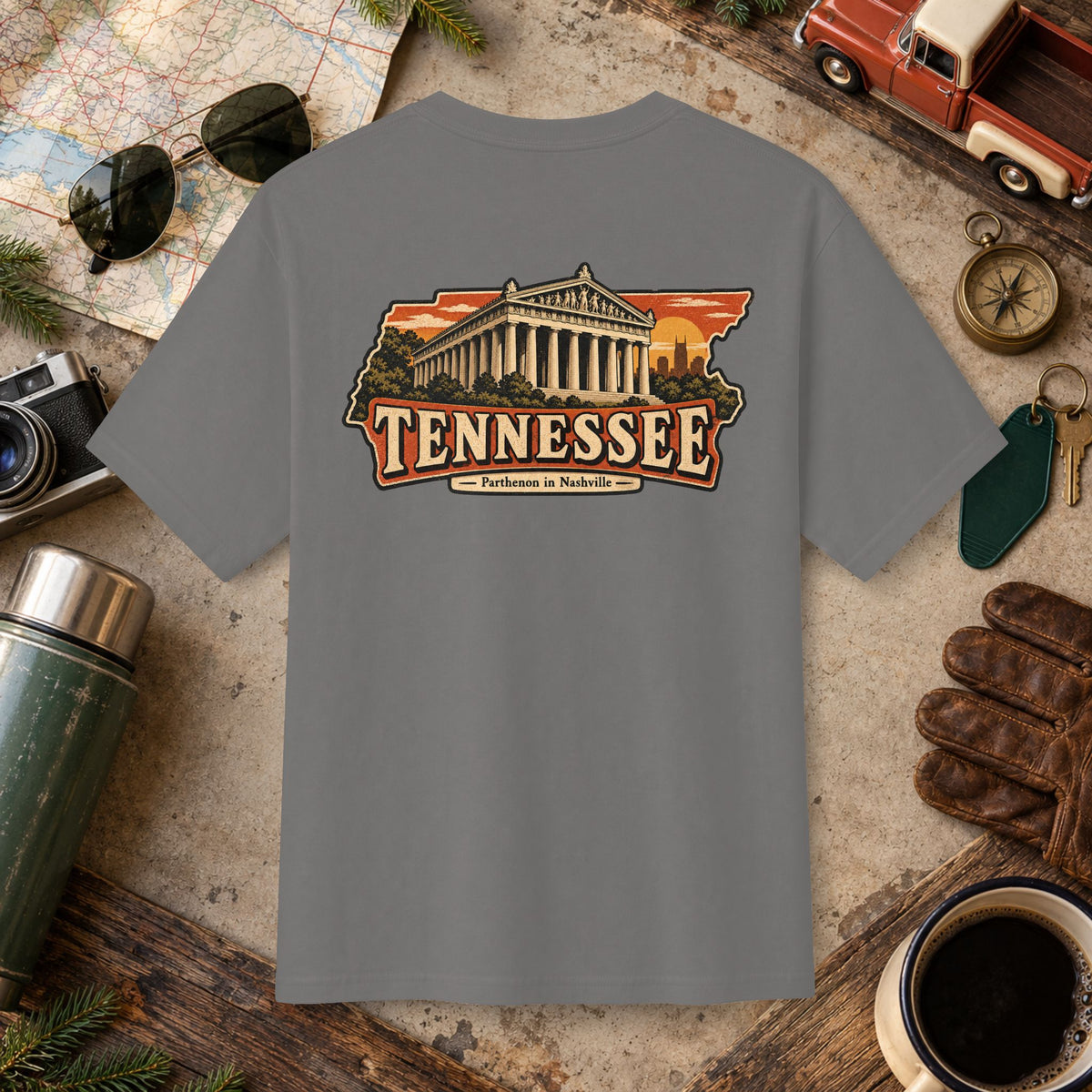 Tennessee State Vintage Tee