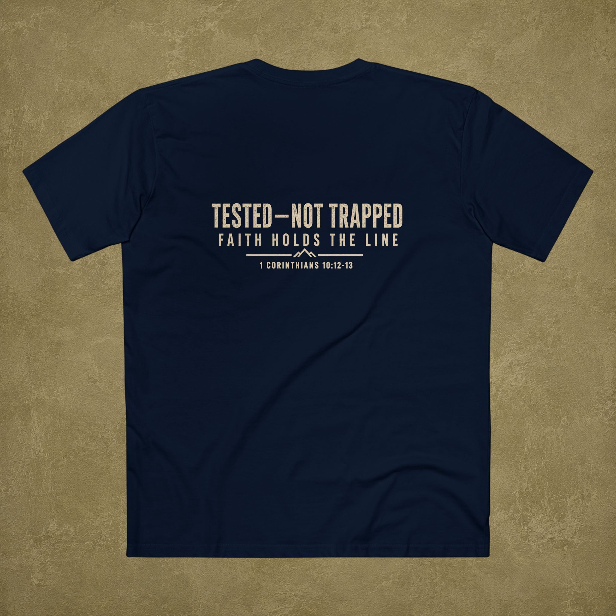 1 Corinthians 10:12-13 Men's T Shirt