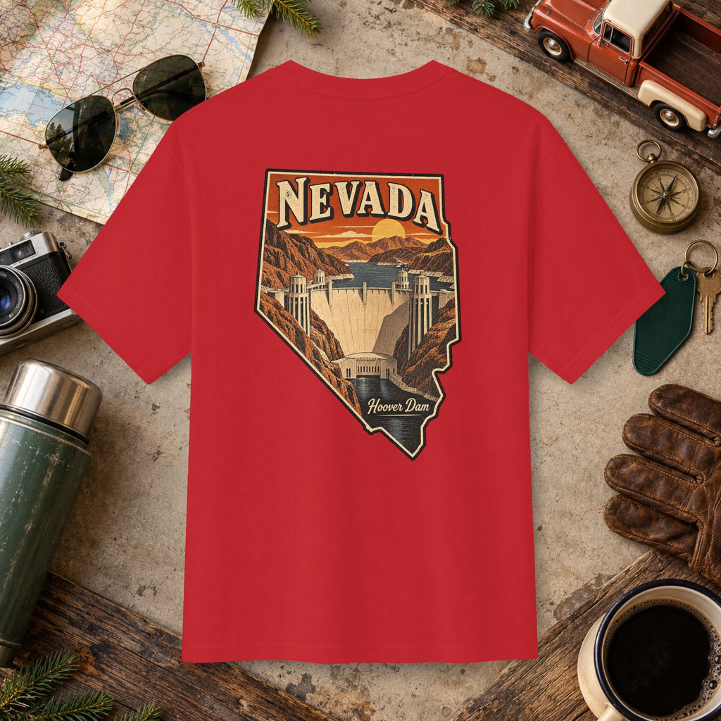 Nevada State Vintage Tee