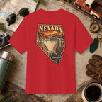 Nevada State Vintage Tee