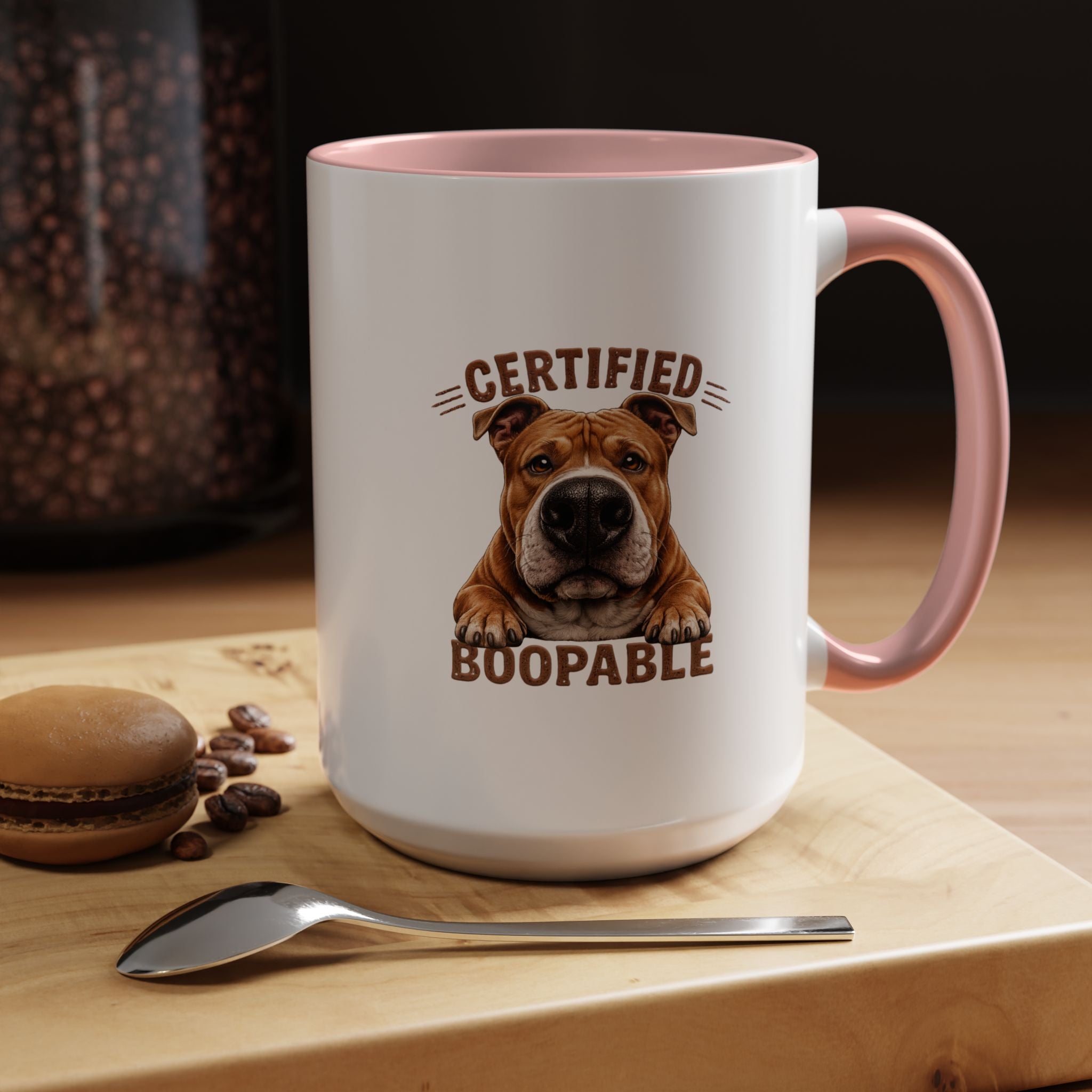 Certified Boopable American Pit Bull — Coffee Mug 11/15oz