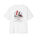 Lawn Integrity Logo Tee — Oversized Boxy Lawn Care T-Shirt