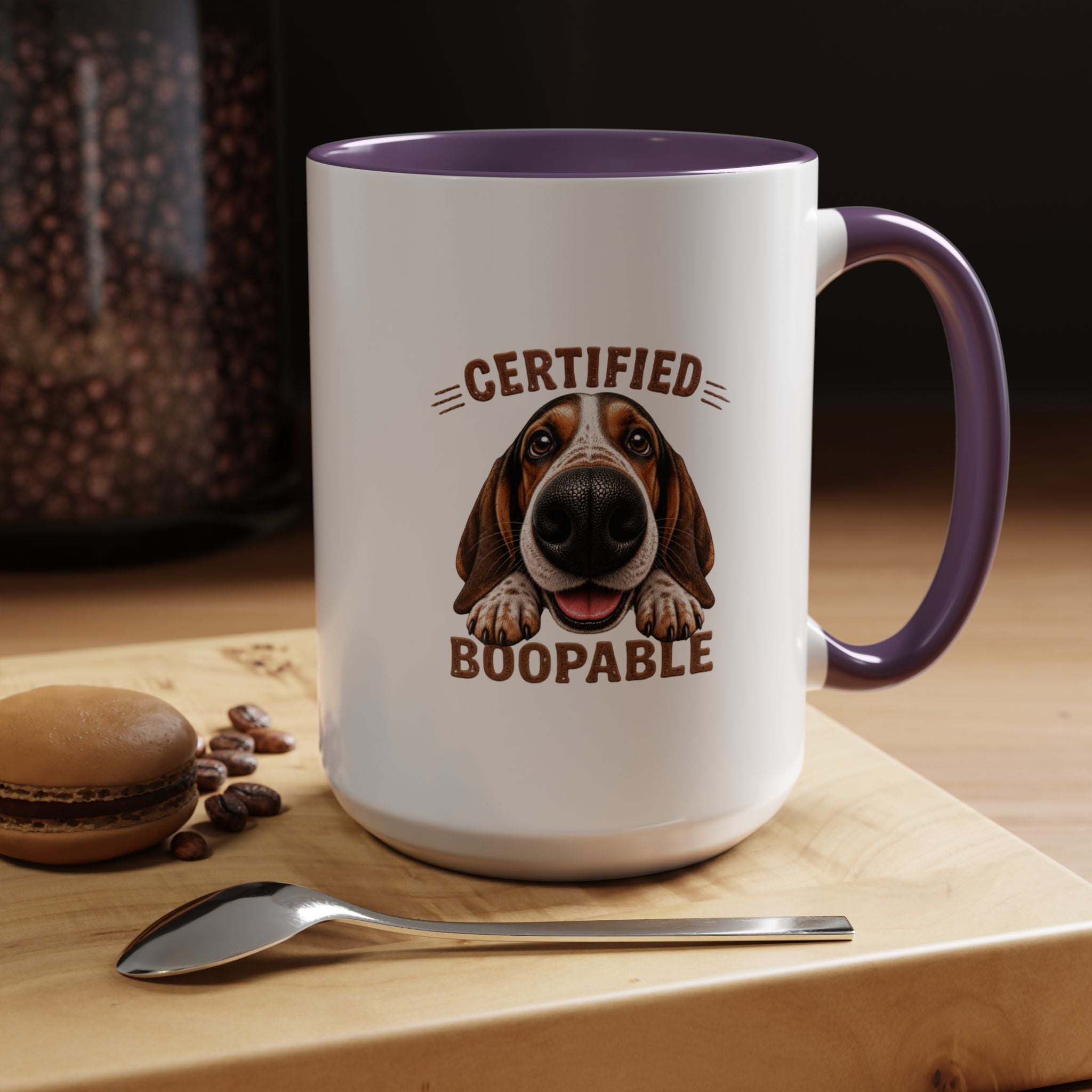 Certified Boopable Basset Hound — Coffee Mug 11/15oz