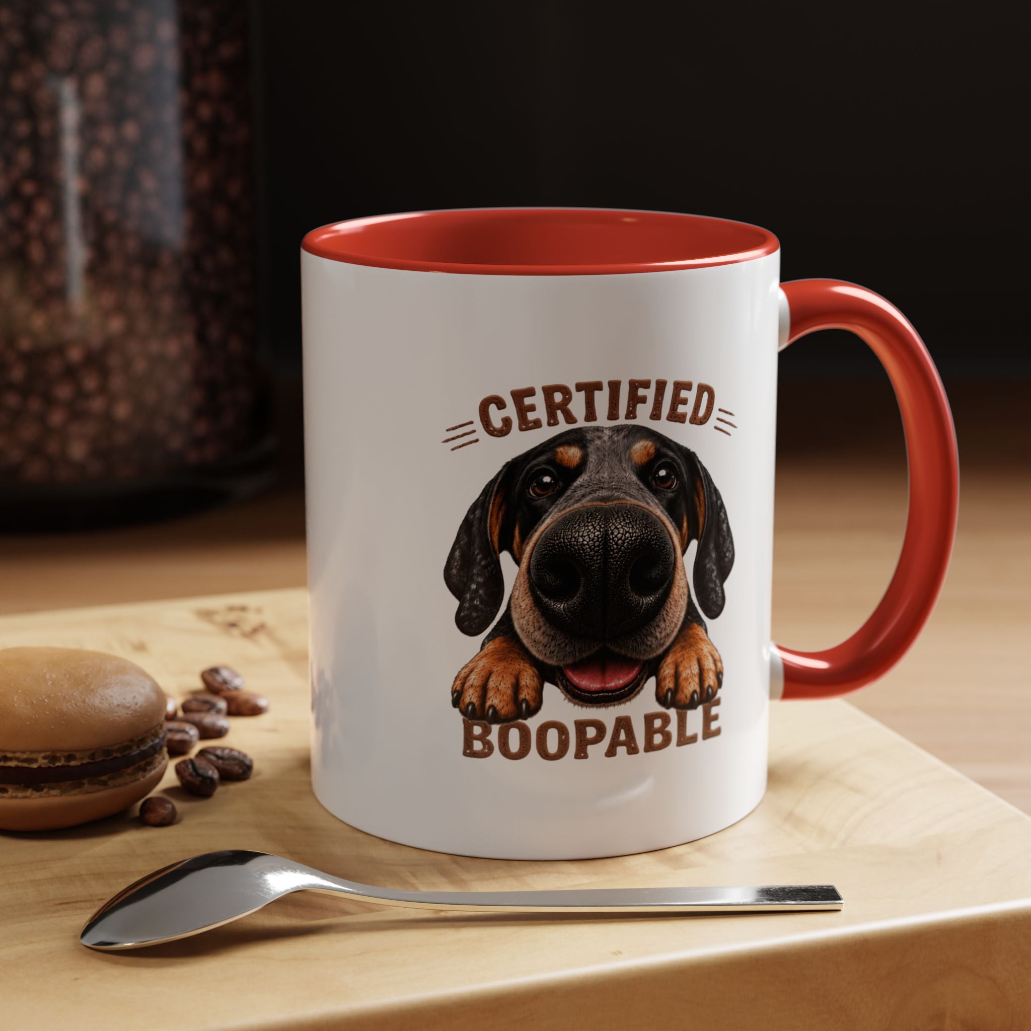 Certified Boopable Blue Tic Hound —  Coffee Mug 11/15oz