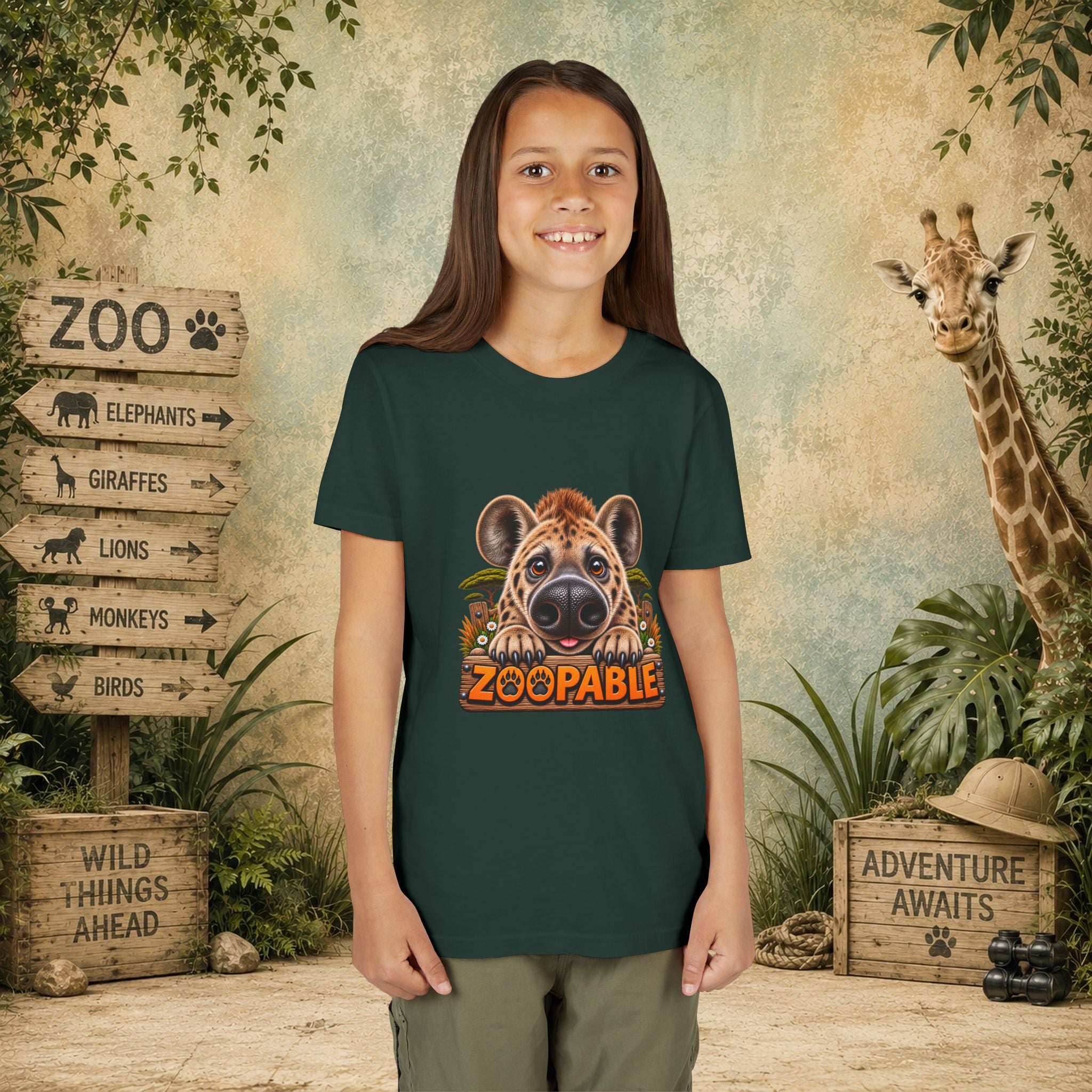 Hyena Zoopable Youth Tee