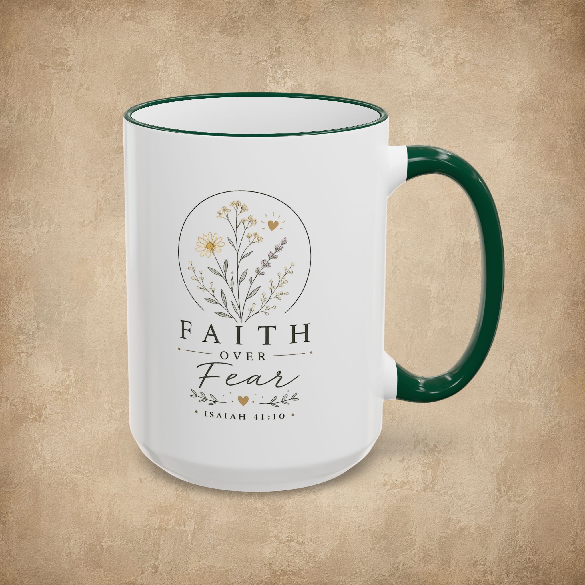 Faith Over Fear Mug (11oz, 15oz)