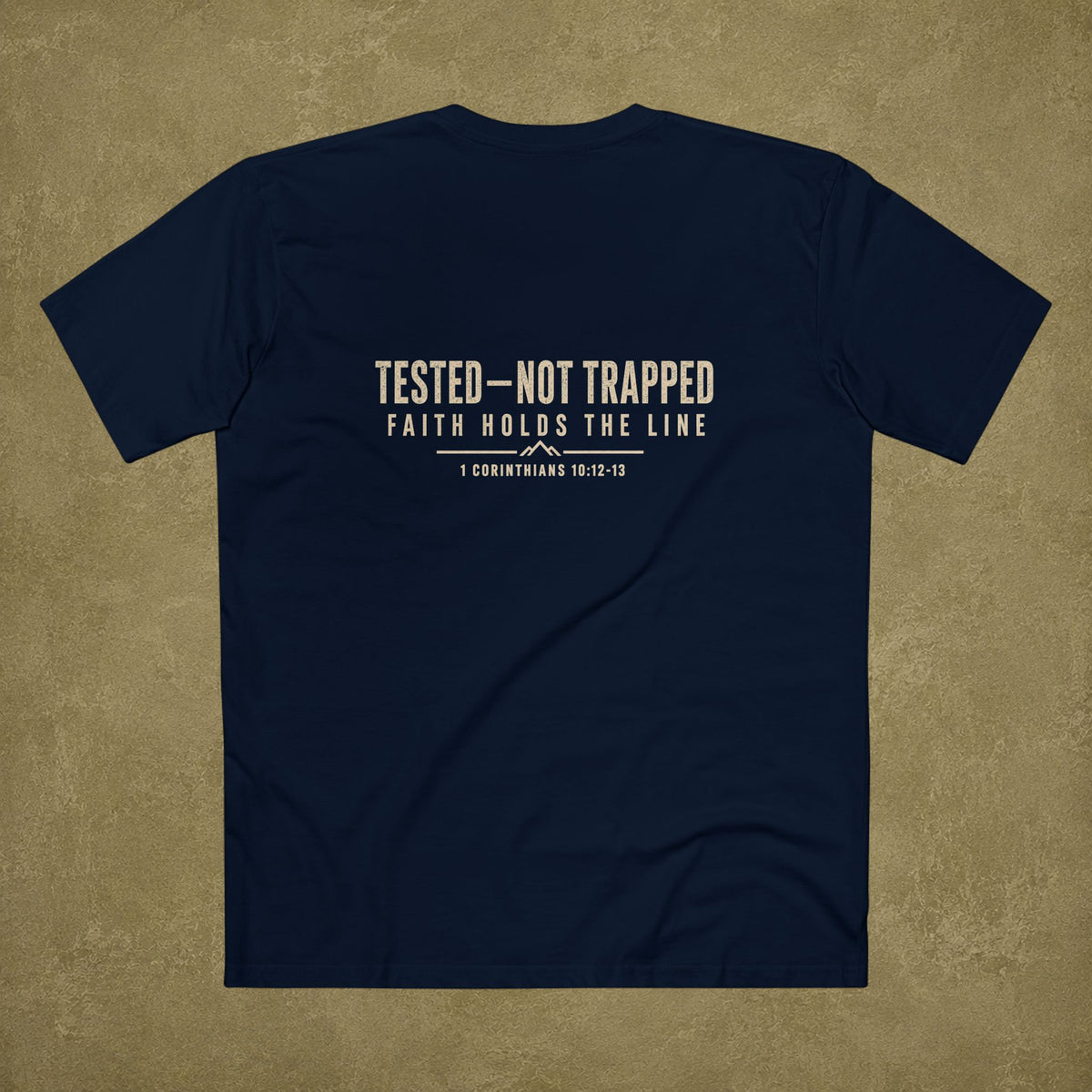 1 Corinthians 10:12-13 Men's T Shirt