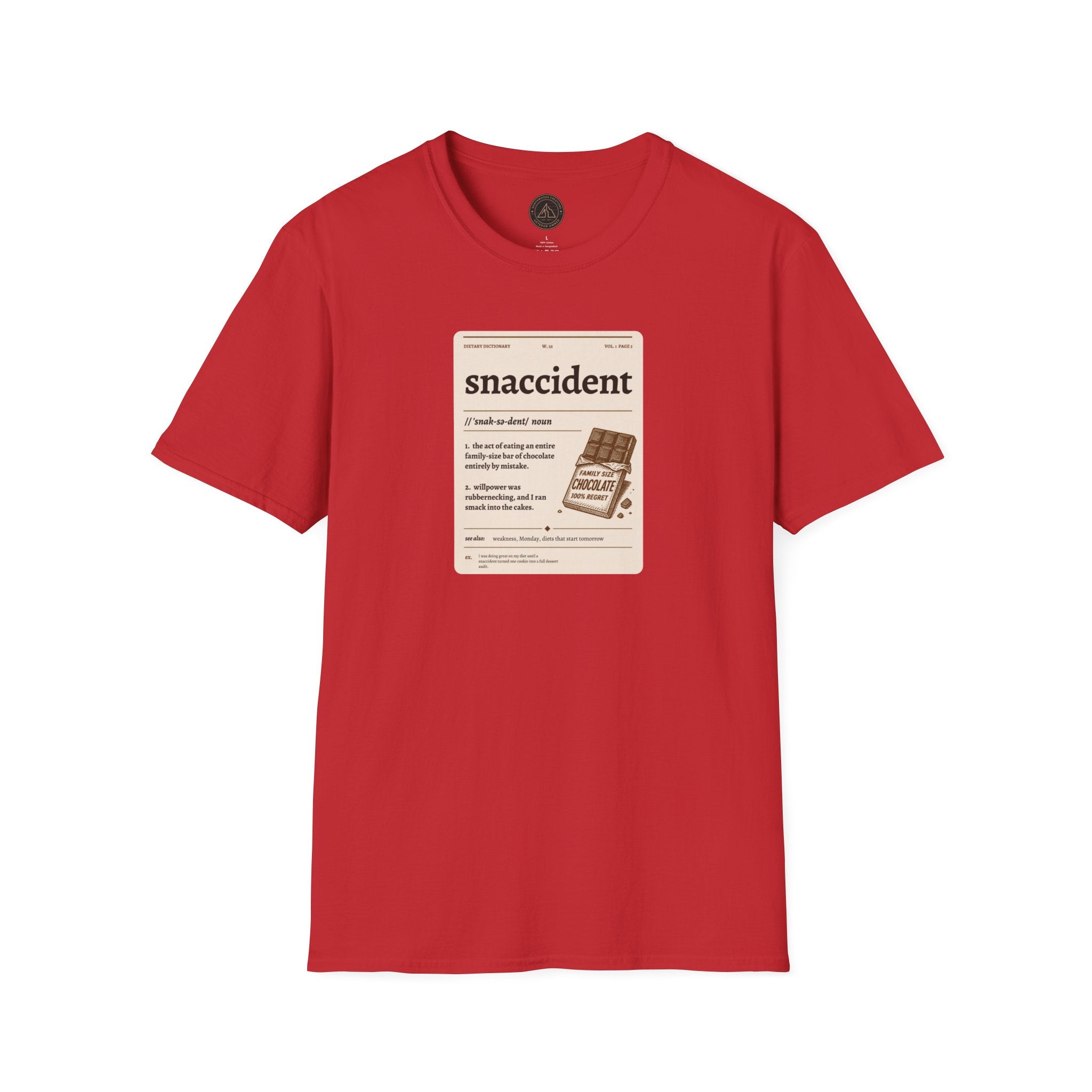 "Snaccident" Diet Life Funny Tee