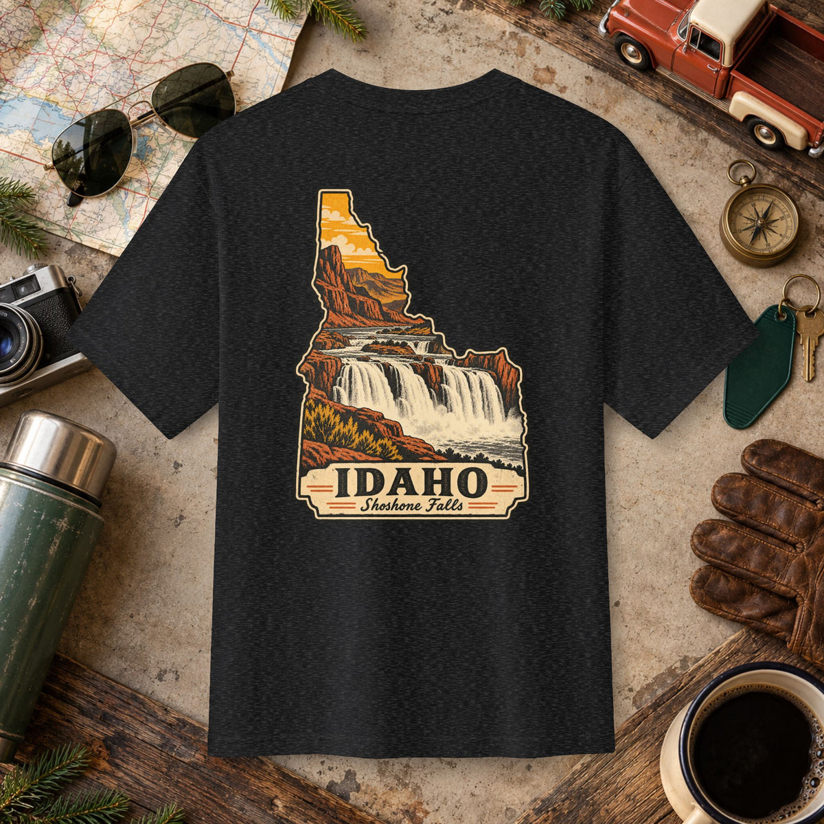 Idaho State Vintage Tee