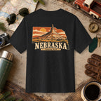 Nebraska State Vintage Tee