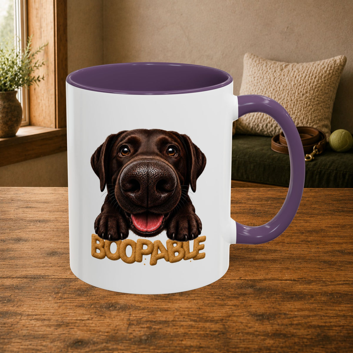 Boopable Chocolate Lab — Coffee Mug 11oz