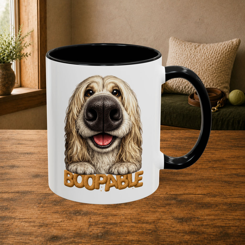Boopable Afghan Hound — Coffee Mug 11oz