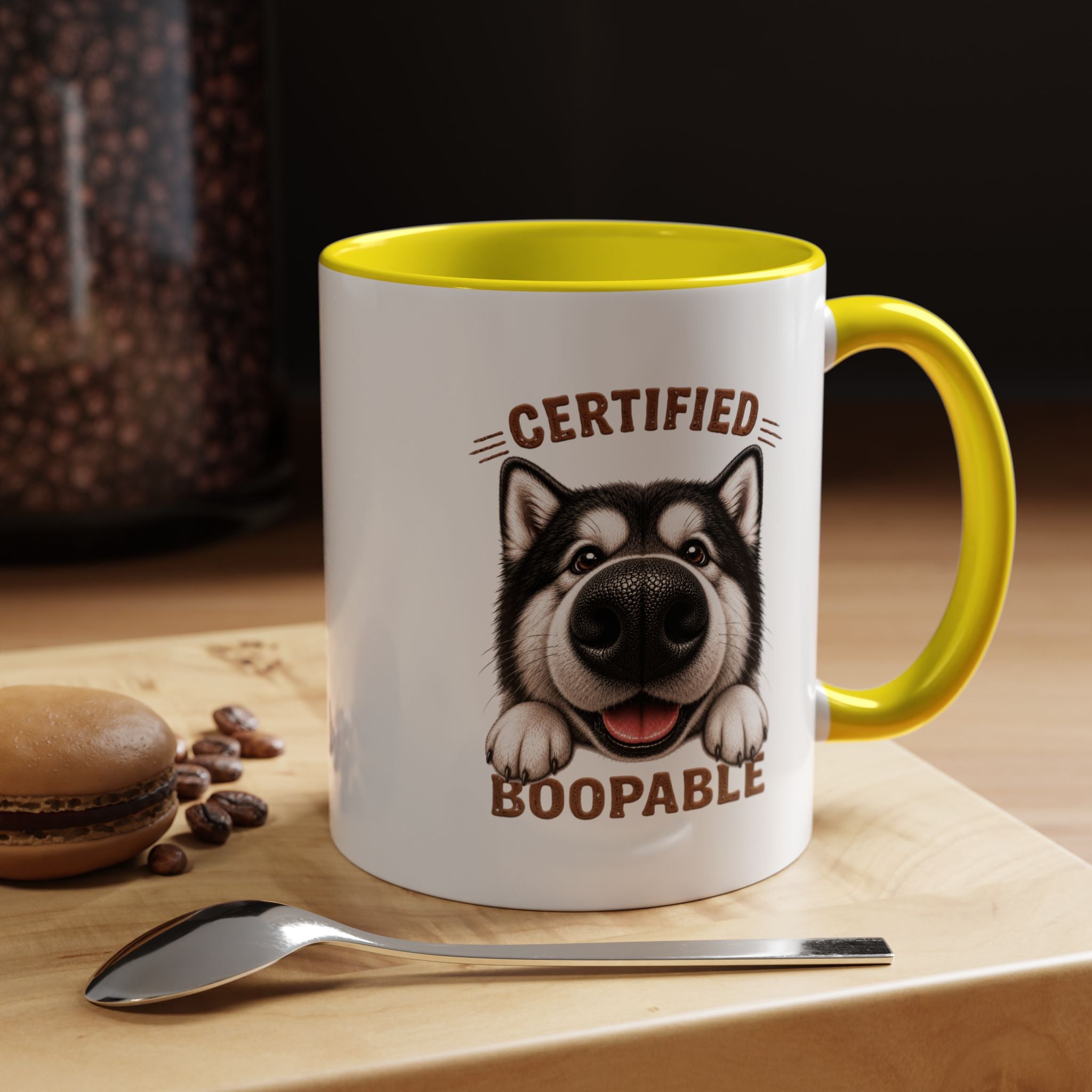 Certified Boopable Alaskan Malamute — Coffee Mug 11/15oz