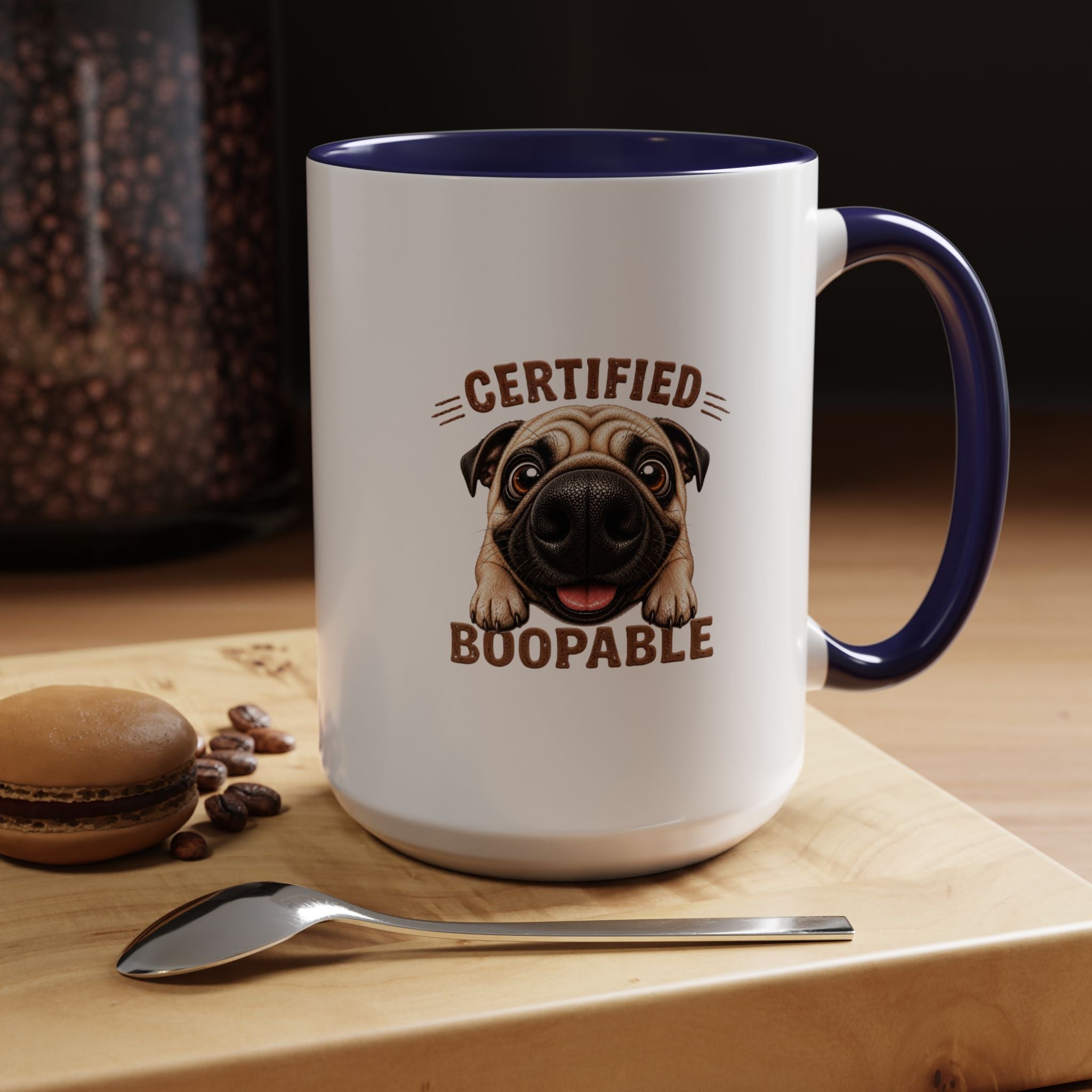 Certified Boopable Pug — Coffee Mug 11/15oz