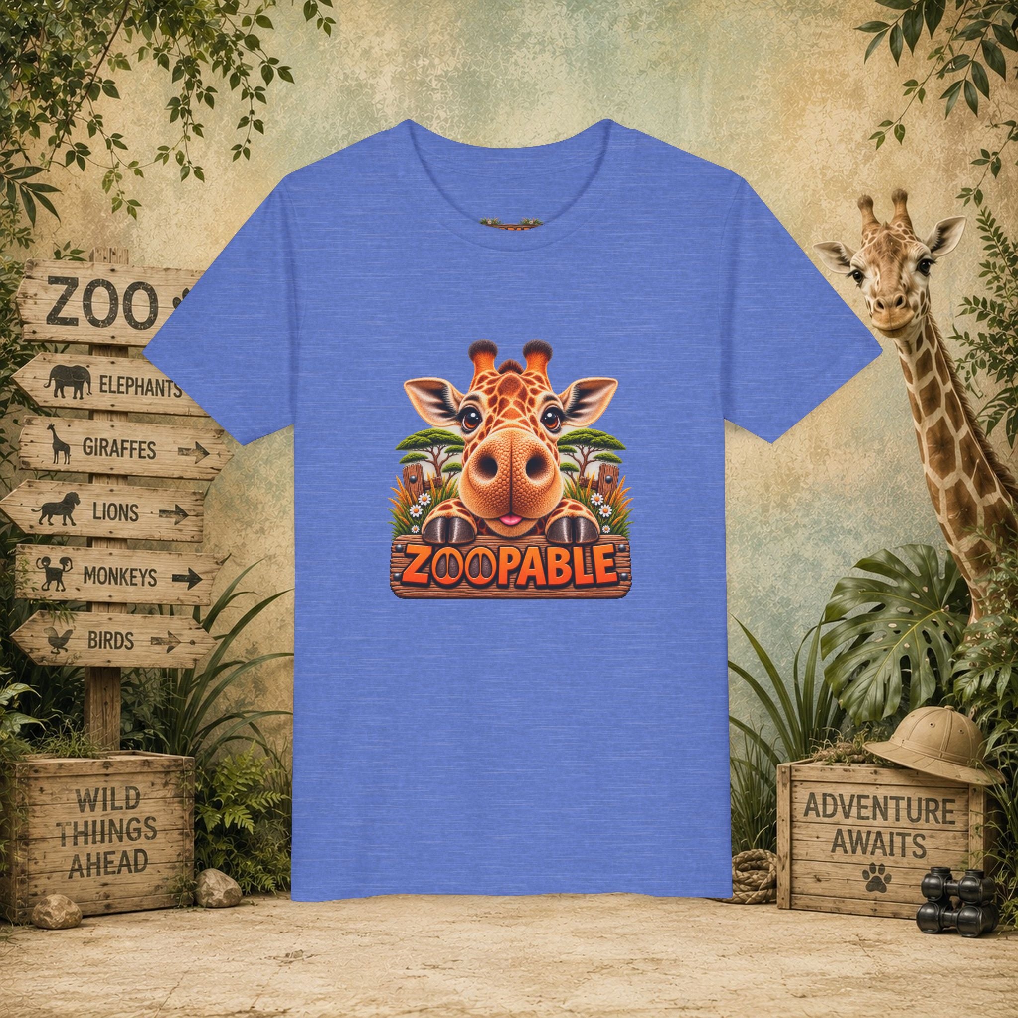 Giraffe Zoopable Youth Tee