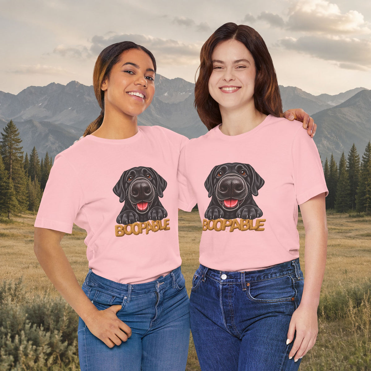 Boopable Black Lab T-Shirt