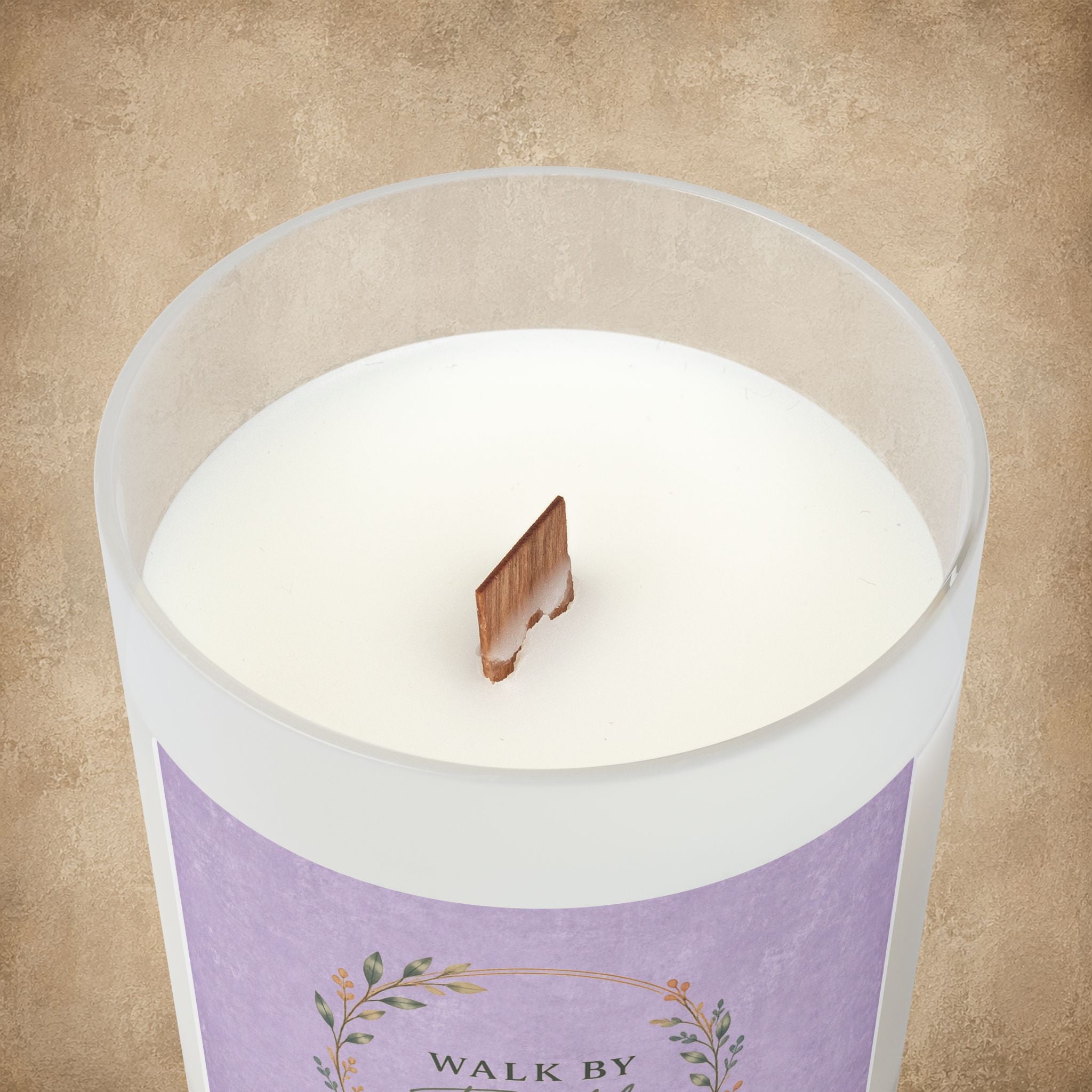 Walk by Faith Frosted Glass Soy Candle, 11oz