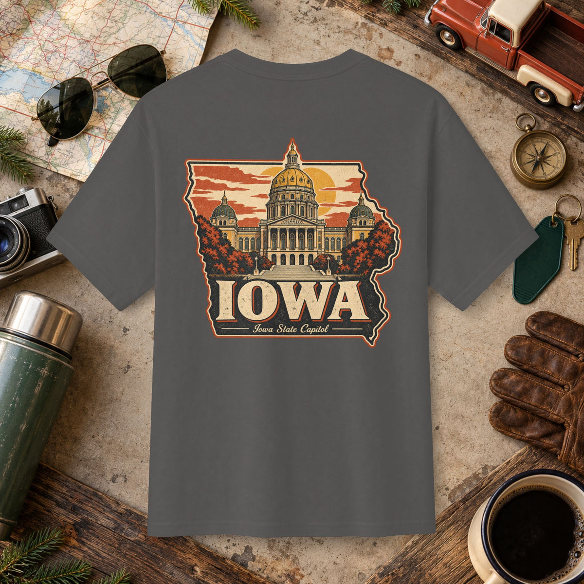 Iowa State Vintage Tee