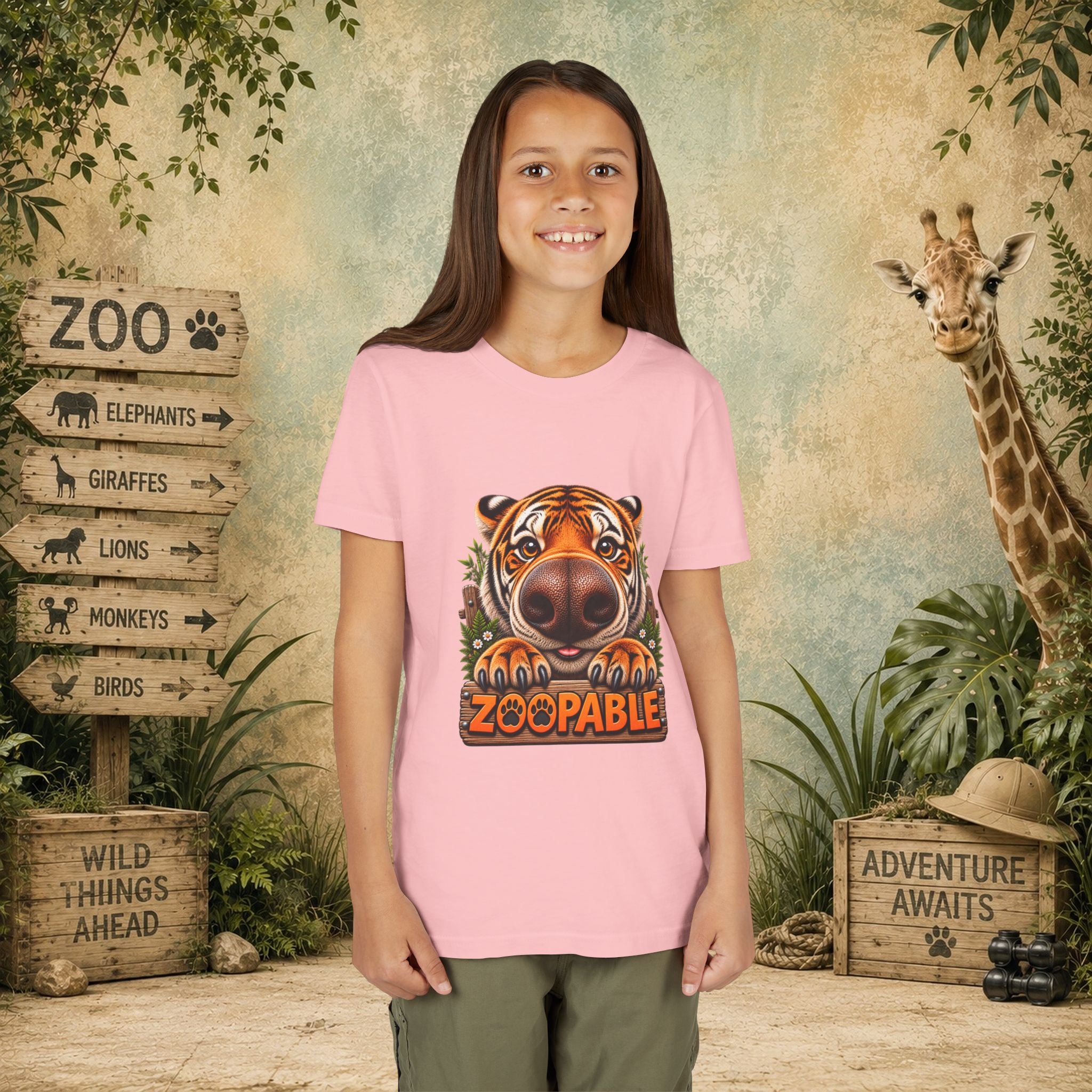 Tiger Zoopable Youth Tee