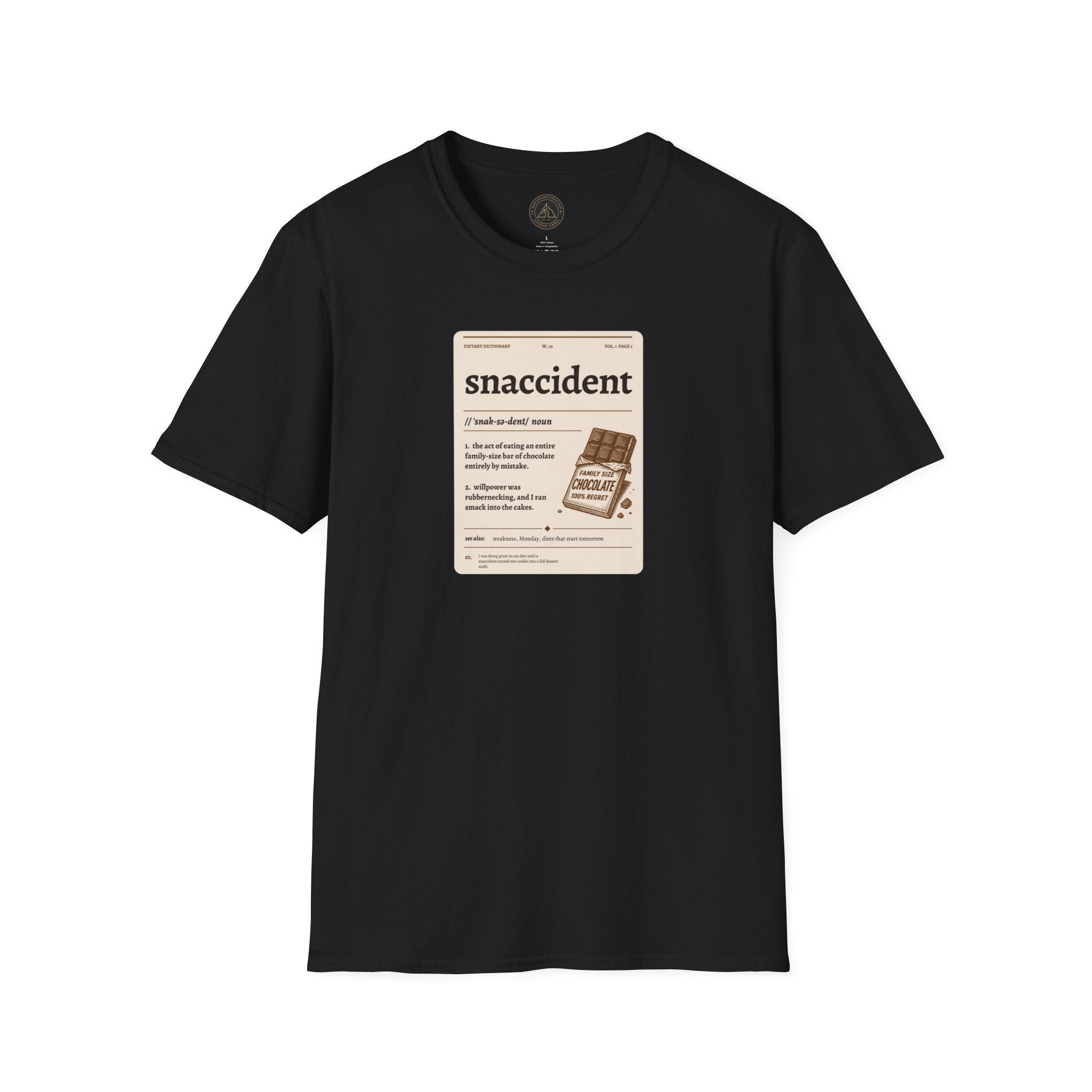 "Snaccident" Diet Life Funny Tee