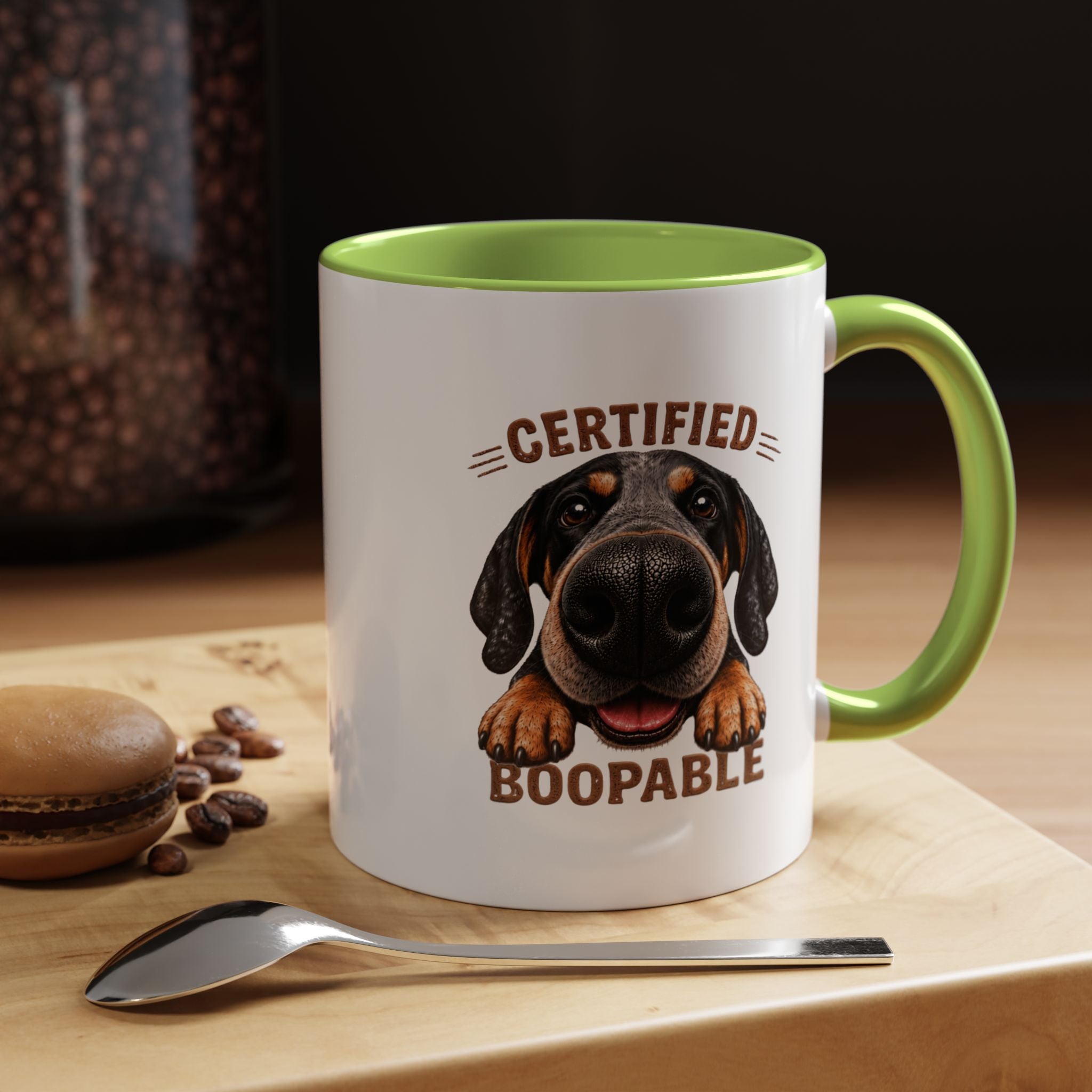 Certified Boopable Blue Tic Hound —  Coffee Mug 11/15oz