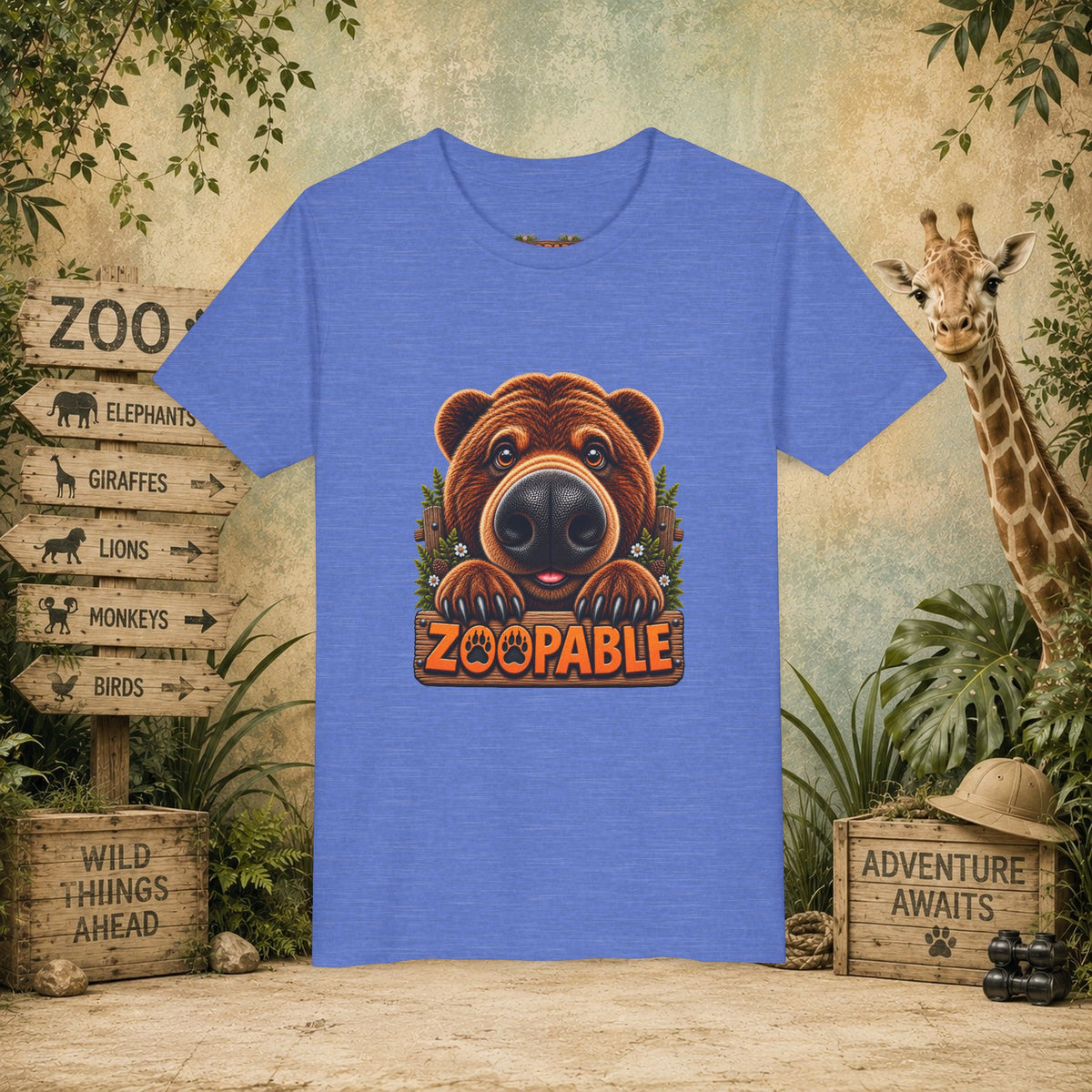 Bear Zoopable Youth Tee
