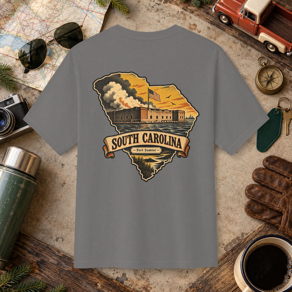 South Carolina State Vintage Tee