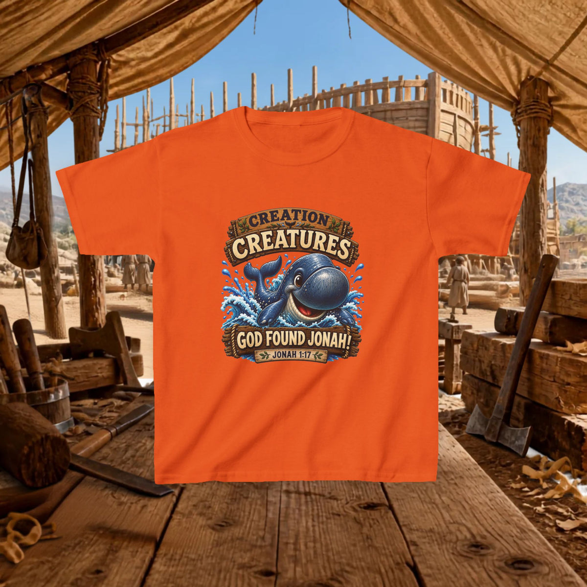 Creation Creatures - Jonah's Whale (Jonah 1:17)