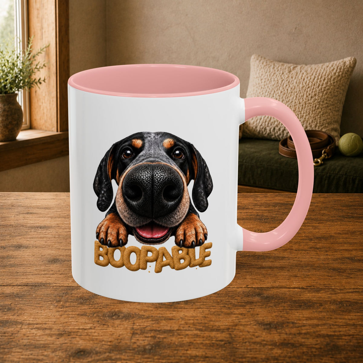 Boopable Blue Tic Hound — Coffee Mug 11oz