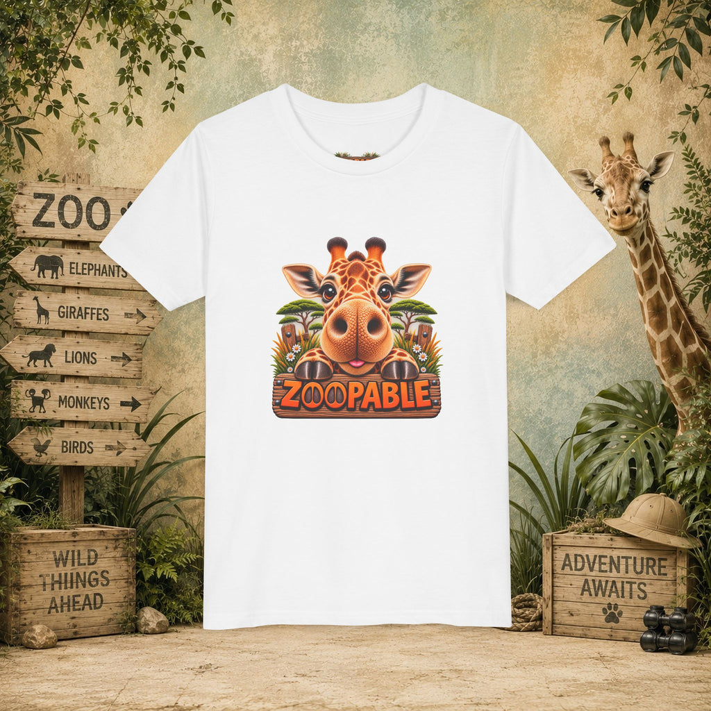 Giraffe Zoopable Youth Tee