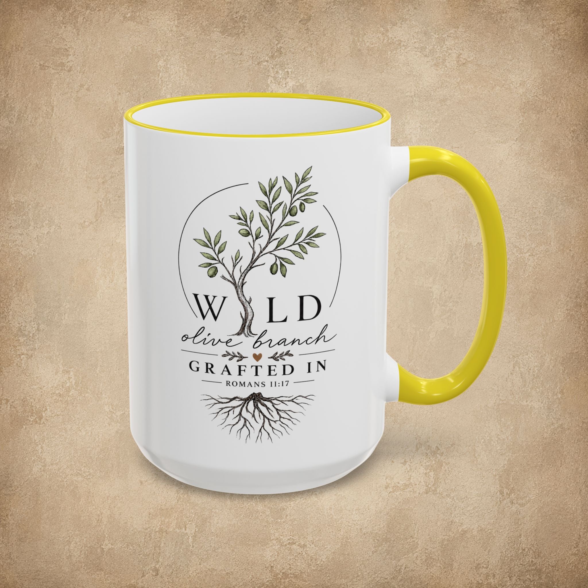 Wild Olive Branch Mug (11oz, 15oz)