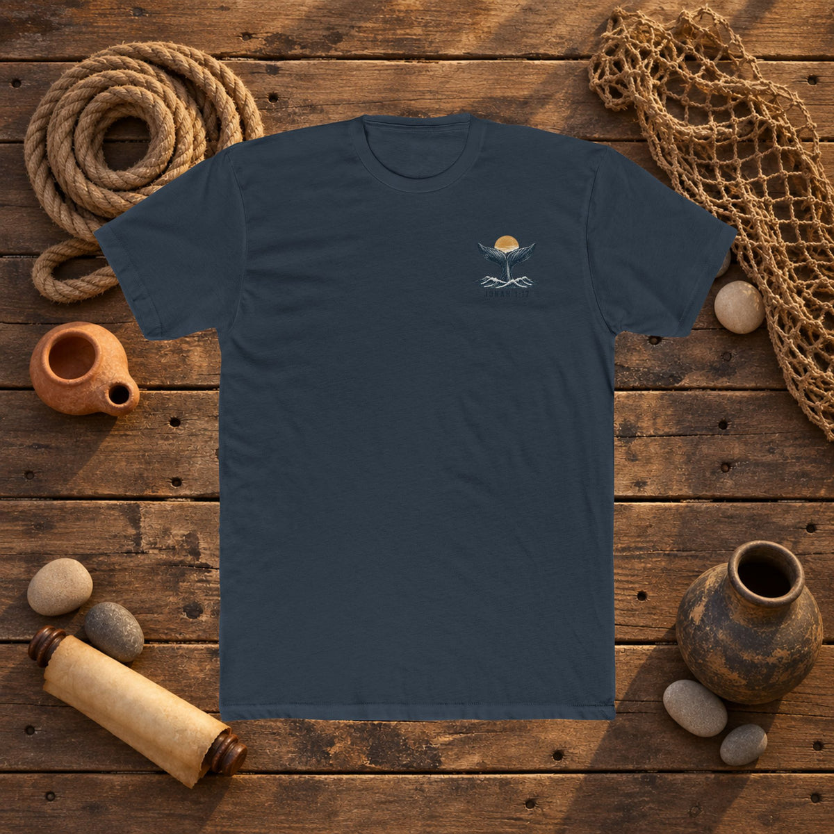 UNSHAKEN - Jonah 1:17 T-Shirt