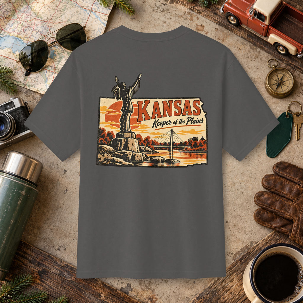 Kansas State Vintage Tee